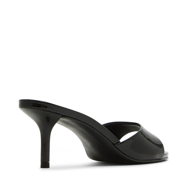 סטיב מאד - כפכפי עקב מעור KENDRIX בשחור