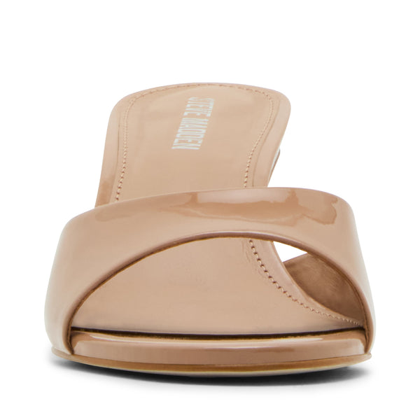 סטיב מאד - כפכפי עקב מעור KENDRIX בגוון פודרה