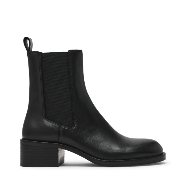 סטיב מאד - מגפוני צ'לסי מעור לנשים KINNEY בשחור