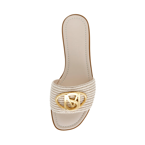 סטיב מאד - כפכפים שטוחים לנשים KORA בגוון אבן