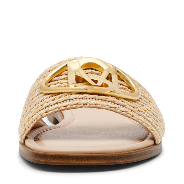 סטיב מאד - כפכפים שטוחים לנשים KORA בגוון טבעי