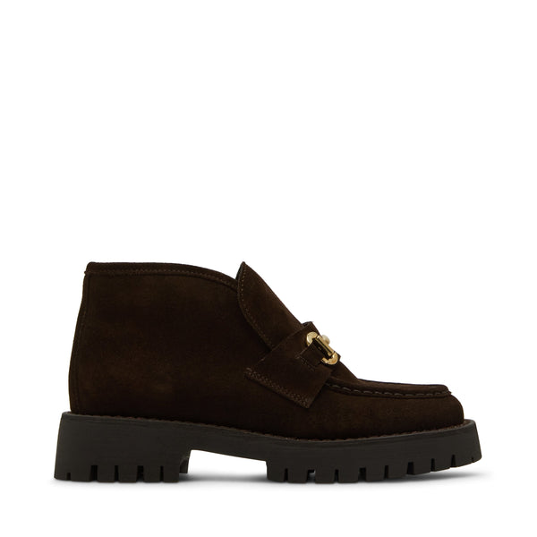 סטיב מאד - נעלי מוקסין גבוהות לנשים LEON בחום