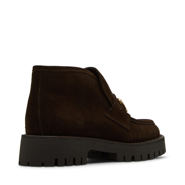 סטיב מאד - נעלי מוקסין גבוהות לנשים LEON בחום