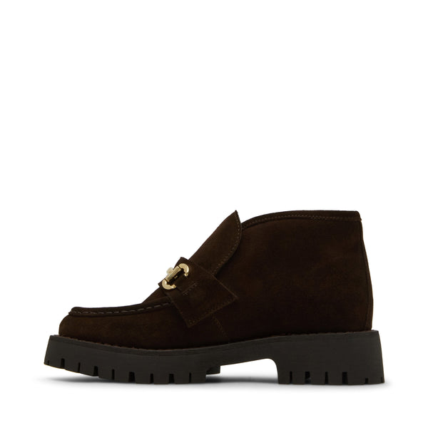 סטיב מאד - נעלי מוקסין גבוהות לנשים LEON בחום