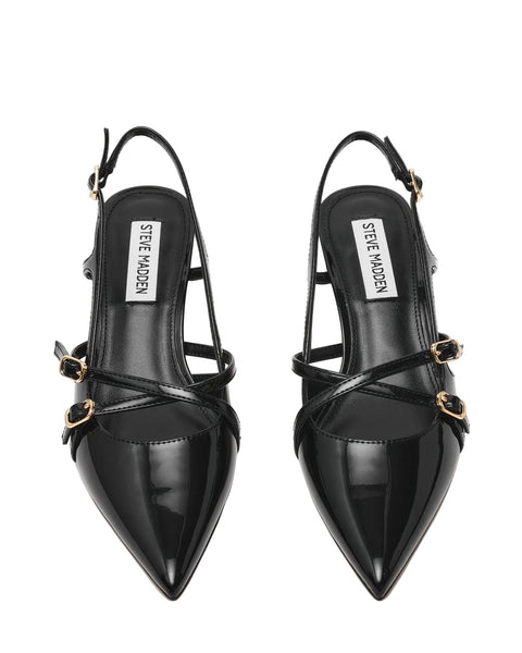 סטיב מאד - נעלי עקב סירה LINDALE בשחור