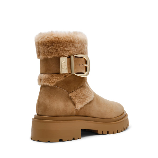 סטיב מאד - מגפוני זמש לנשים LODGE בקאמל