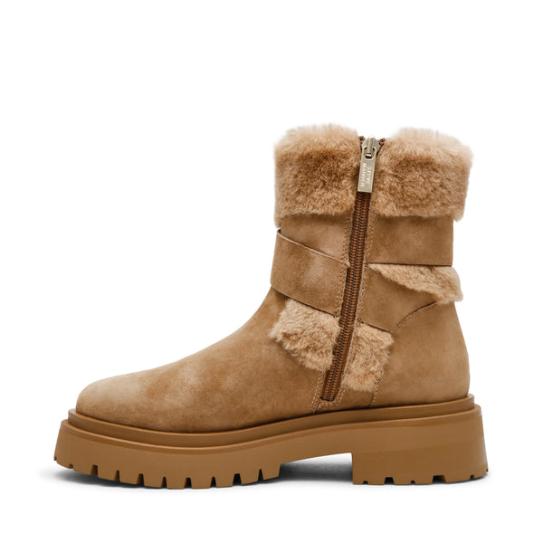 סטיב מאד - מגפוני זמש לנשים LODGE בקאמל