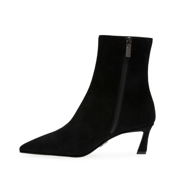 סטיב מאד - מגפוני עקב זמש LULAH בשחור