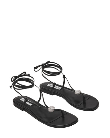 סנדלי קשירה MARISAH בשחור