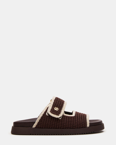 סטיב מאד - סנדלים שטוחים לנשים MAYSIE בחום