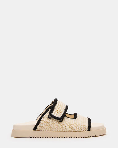 כפכפים שטוחים לנשים MAYSIE בגוון קרם