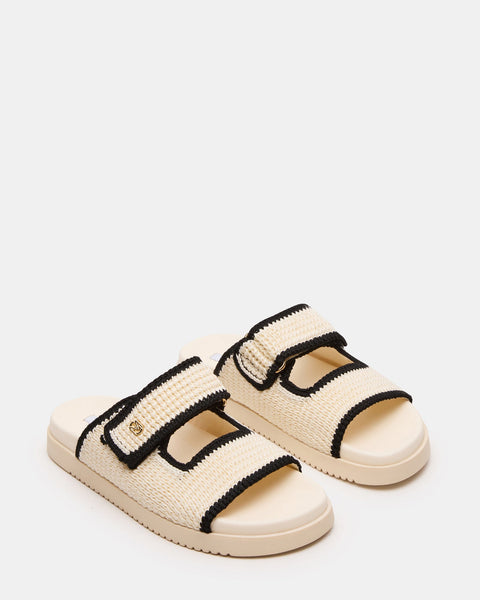 סטיב מאד - כפכפים שטוחים לנשים MAYSIE בגוון קרם