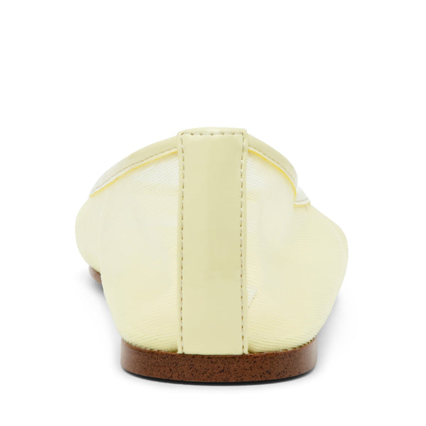 סטיב מאד - נעלי סירה שטוחות MEADOW-M בצהוב שקוף