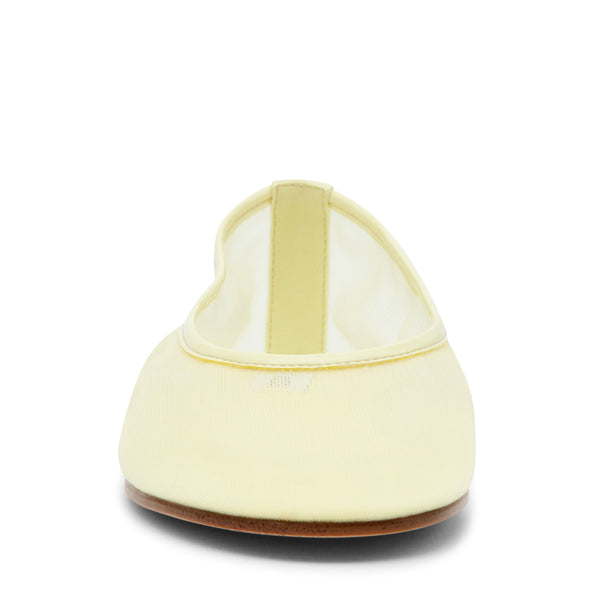 סטיב מאד - נעלי סירה שטוחות MEADOW-M בצהוב שקוף