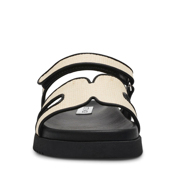 סטיב מאד - כפכפי סלייד לנשים MISSILE בגוון קרם