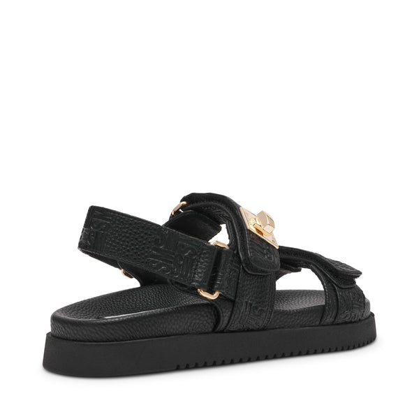 סטיב מאד - סנדלים שטוחים לנשים MONA-SM בשחור