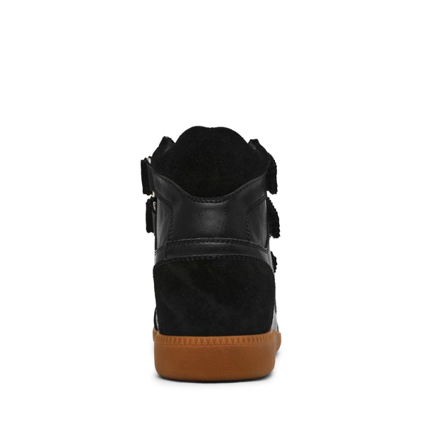 סטיב מאד - סניקרס פלטפורמה מזמש MUSTANG בשחור