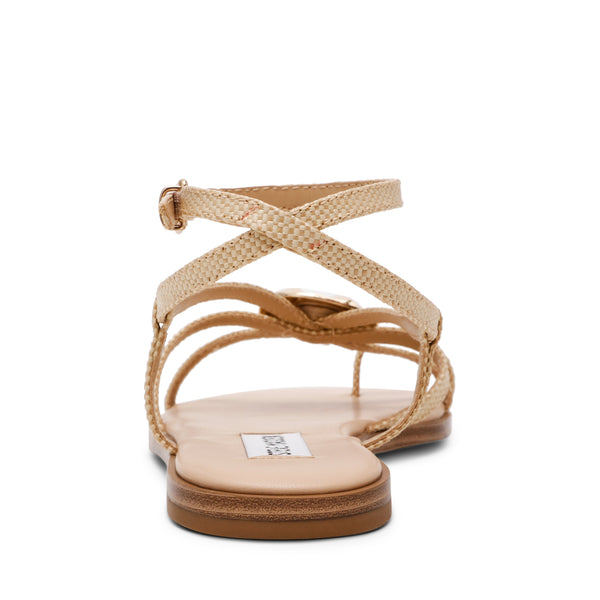 סטיב מאד - סנדלים שטוחים לנשים NAPA-VALLEY בגוון טבעי