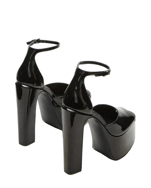 סטיב מאד - סנדלי עקב פלטפורמה NIGHTFALL בשחור