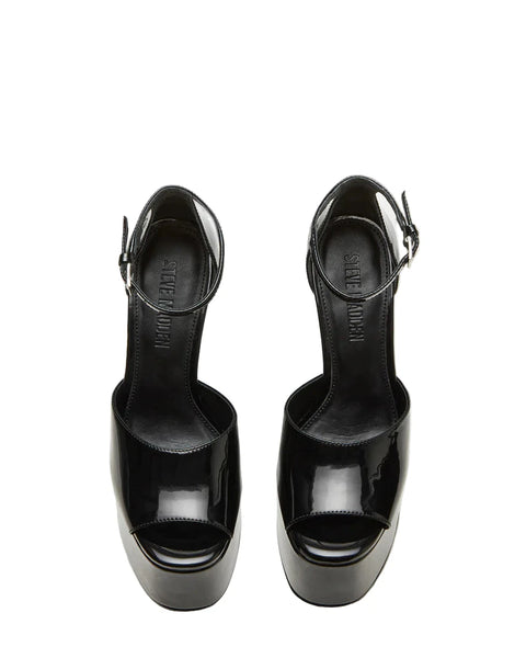 סטיב מאד - סנדלי עקב פלטפורמה NIGHTFALL בשחור