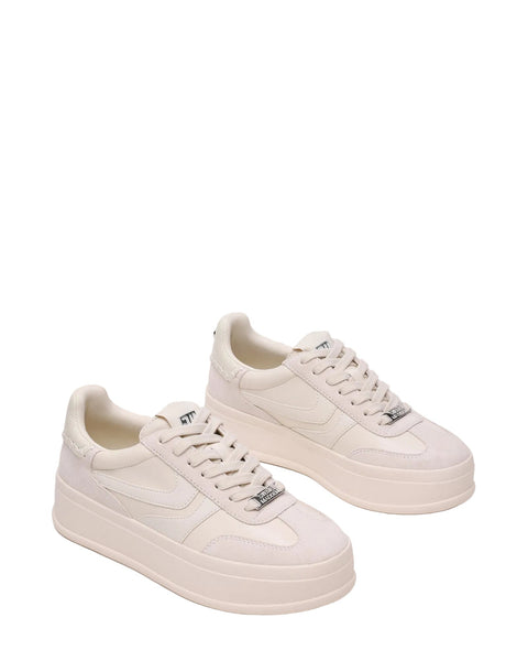 סטיב מאד - סניקרס פלטפורמה זמש OFF-TRACK בגוון אבן