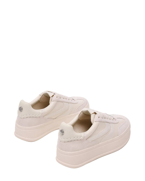 סטיב מאד - סניקרס פלטפורמה זמש OFF-TRACK בגוון אבן