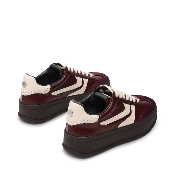 סטיב מאד - סניקרס עור לנשים OFF-TRACK בבורדו