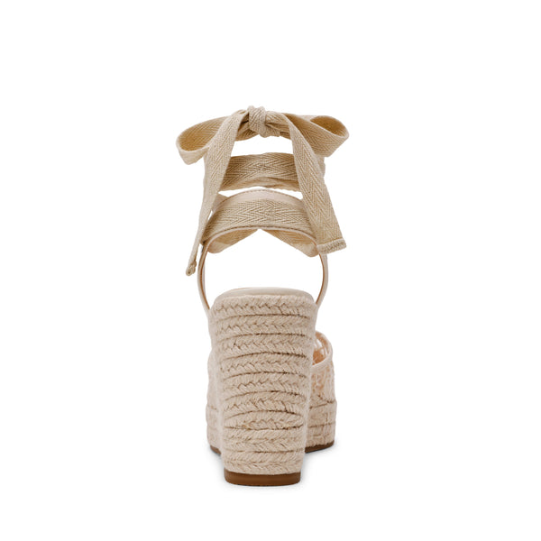 סטיב מאד - נעלי אספדריל פלטפורמה OSBORN בגוון טבעי