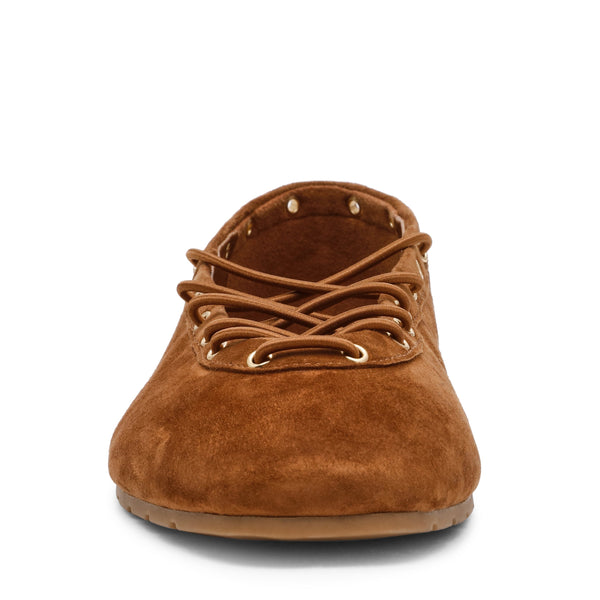 סטיב מאד - נעלי בלרינה מזמש POINTE בקאמל