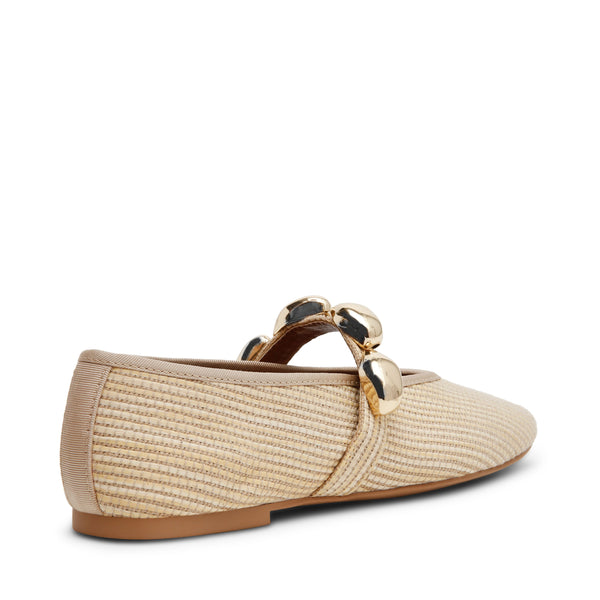 סטיב מאד - נעלי סירה שטוחות POPPIN בגוון טבעי