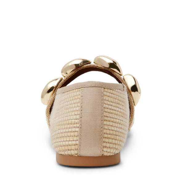 סטיב מאד - נעלי סירה שטוחות POPPIN בגוון טבעי