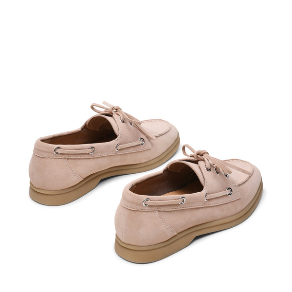 סטיב מאד - נעלי מוקסין מזמש לנשים PORTS בגוון אבן