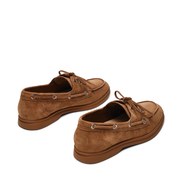 סטיב מאד - נעלי מוקסין מזמש לנשים PORTS בקאמל