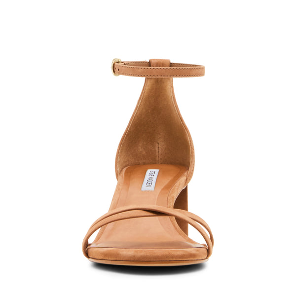 סטיב מאד - סנדלי עקב בינוני RAE בקאמל