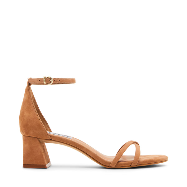 סטיב מאד - סנדלי עקב בינוני RAE בקאמל