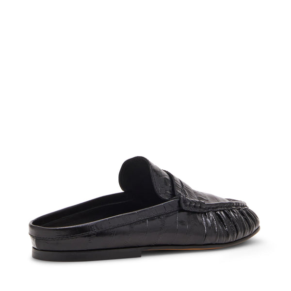 סטיב מאד - כפכפי מוקסין לנשים RAFE בשחור