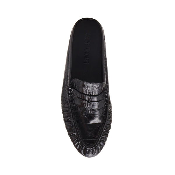 סטיב מאד - כפכפי מוקסין לנשים RAFE בשחור