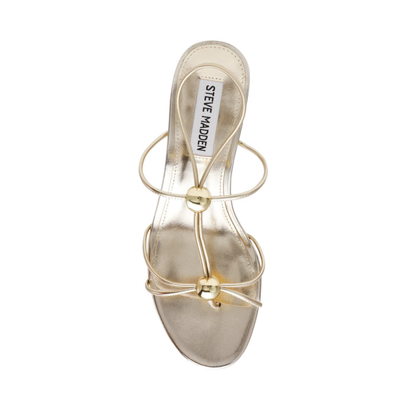 סטיב מאד - סנדלי עקב RAMOS בזהב