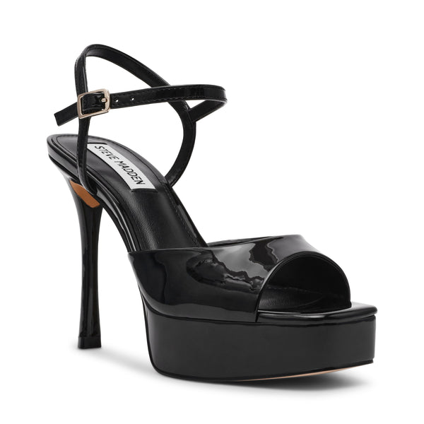 סטיב מאד - סנדלי עקב פלטפורמה REKINDLE בשחור