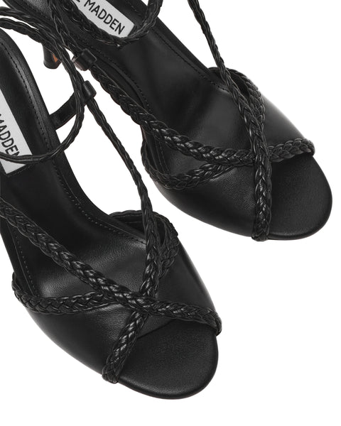 סטיב מאד - סנדלי עקב REYNOLDS בשחור