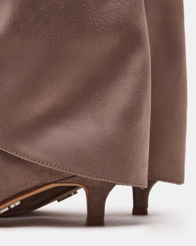 מגפי עקב RHAPSODIES באפור