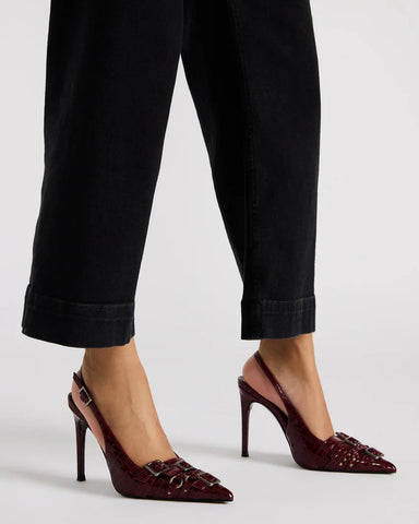 נעלי עקב סירה RIVVY בבורדו