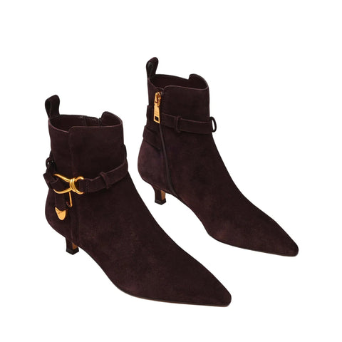 מגפוני זמש לנשים ROLLER בחום