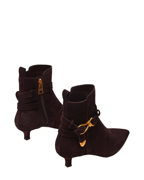 סטיב מאד - מגפוני זמש לנשים ROLLER בחום