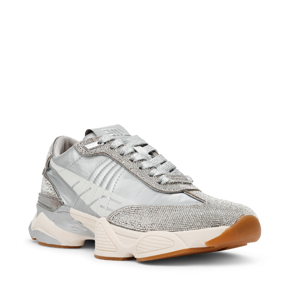 סטיב מאד - סניקרס לנשים SETBACK-R בכסוף משובץ