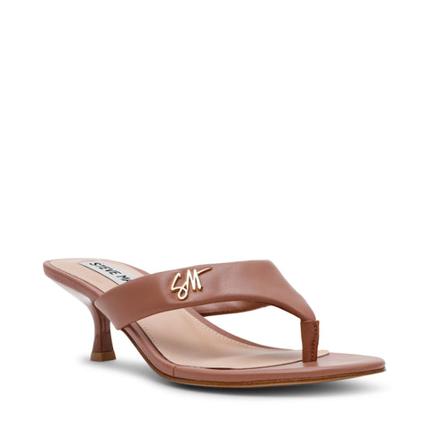 כפכפי אצבע עקב מעור SOUNDVIEW בחום