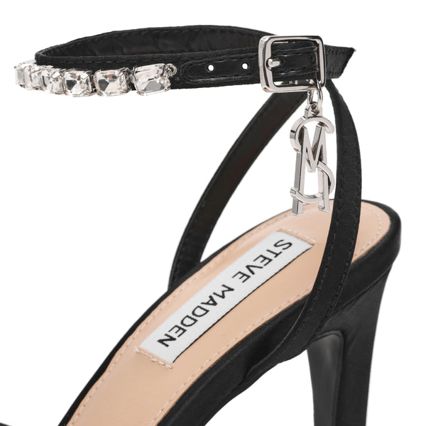 סטיב מאד - סנדלי עקב פלטפורמה SUNLIT בשחור