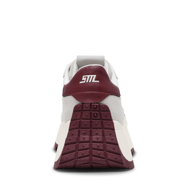 סטיב מאד - סניקרס פלטפורמה SUPERCAMPO בלבן אדום