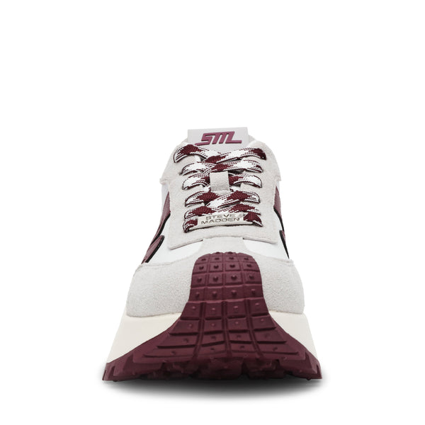 סטיב מאד - סניקרס פלטפורמה SUPERCAMPO בלבן אדום