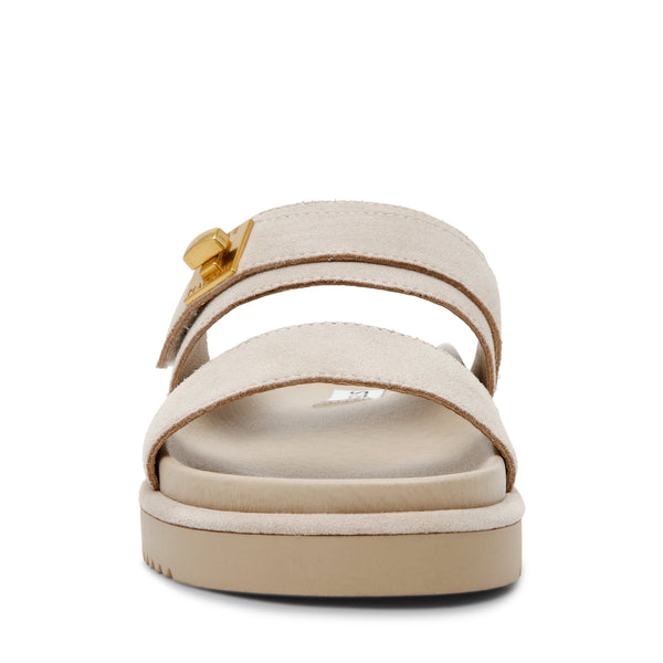 סטיב מאד - כפכפים שטוחים מזמש לנשים TAKE-TWO בבז'